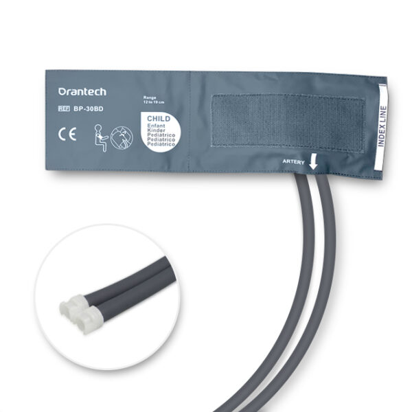NIBP Cuff, Pediatric, Double Tube (GE Healthcare Compatible)