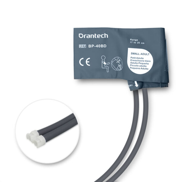 NIBP Cuff, Small Adult, Double Tube (GE Healthcare Compatible)