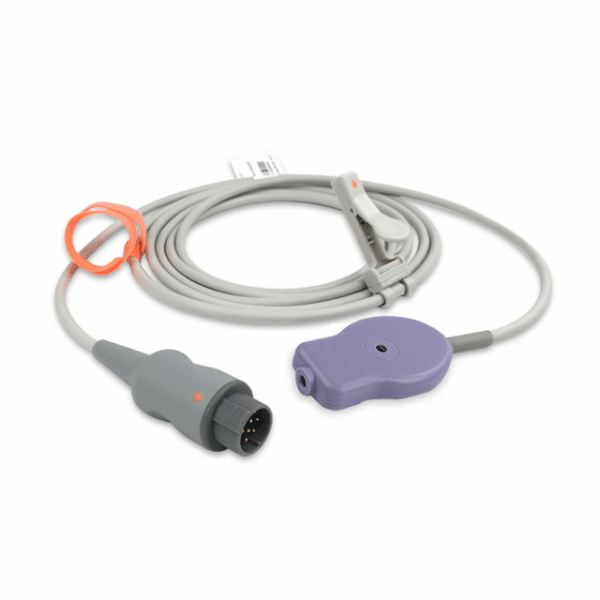 GE Corometrics 1590AAO Compatible Fetal Leg Plate (DECG) Cable, Qwik Connect Plus, 8.2 ft (2.5 m)