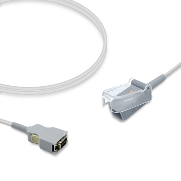 Nellcor SCP-10 Compatible SpO2 Adapter Cable for OxiSmart Sensors, Reusable, 7.9 ft (2.4 m)