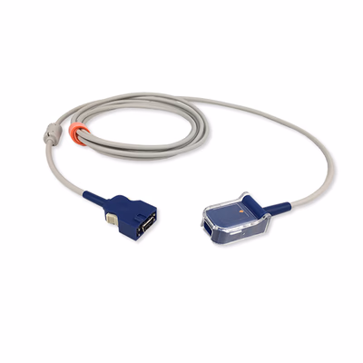 Nellcor DOC-10 Compatible SpO2 Adapter Cable for OxiMax Sensors, Reusable, 9.8 ft (3.0 m)