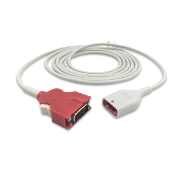 Masimo Compatible RD SET MD20-05 SpO2 Adapter Cable 4103, 5 ft (1.5 m), Red 20-Pin