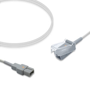 Spacelabs 700-0906-01 compatible SpO2 Adapter Cable, SA-026RB-24LS