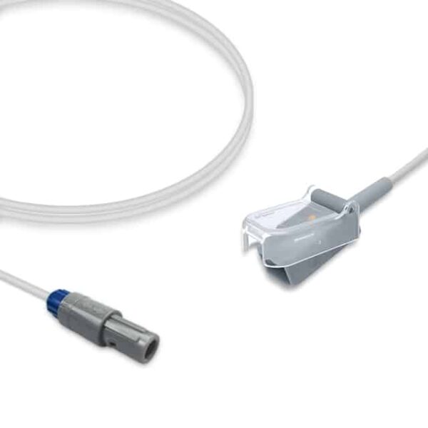 Mindray 0010-30-42625 Compatible SpO2 Adapter Cable for Masimo LNCS Sensors, 6-Pin, 7.9 ft