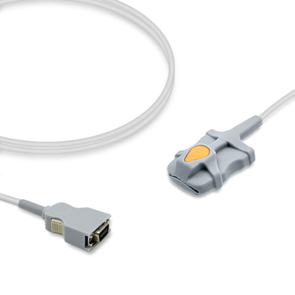 Masimo 2652 (DBI-dc8) Compatible Adult Soft Tip SpO2 Sensor, 14-Pin Direct-Connect, Reusable, 9.8 ft (3.0 m)