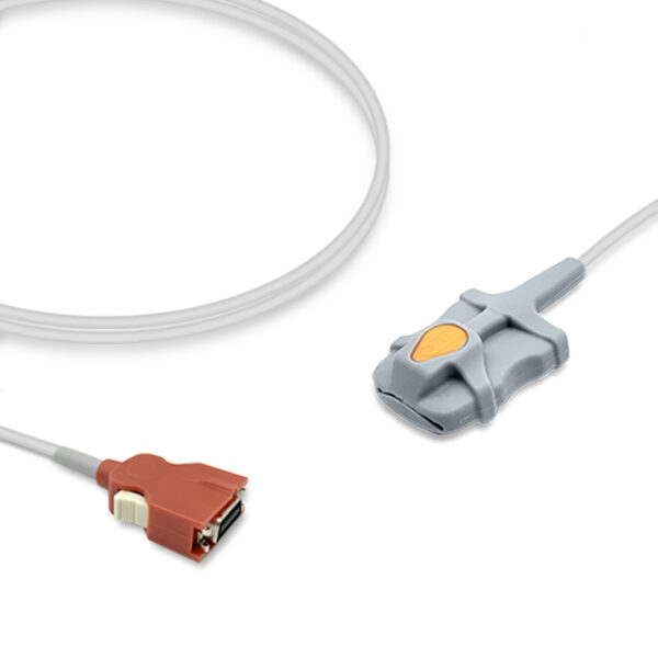 Masimo 2644 (Red DBI-dc8) Compatible Adult Soft Tip SpO2 Sensor, 20-Pin Direct-Connect, Reusable, 9.8 ft (3.0 m)