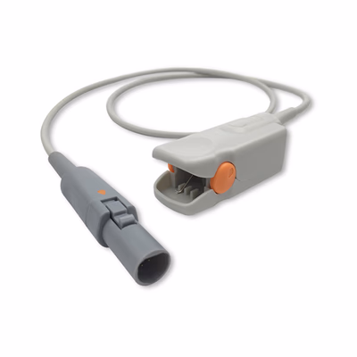 GE Healthcare TS-F1-H Compatible Adult Finger Clip SpO2 Sensor, Ohmeda OXY-F1-H, Hard Shell, Reusable, 3.3 ft (1.0 m)