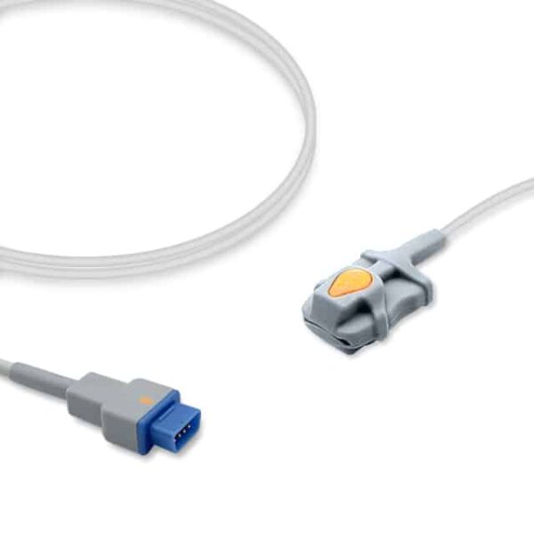 GE Healthcare TS-SP-D Compatible Pediatric Soft Tip SpO2 Sensor, TruSignal, Reusable, 3.3 ft (1.0 m)