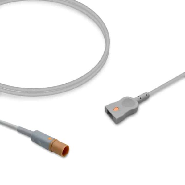 Philips 11CA40112 Compatible Temperature Adapter Cable, for 400 Series Probes, 9.8 ft (3.0 m)