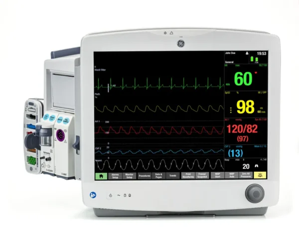 GE CARESCAPE B650 Patient Monitor | 15″ Touchscreen, Modular