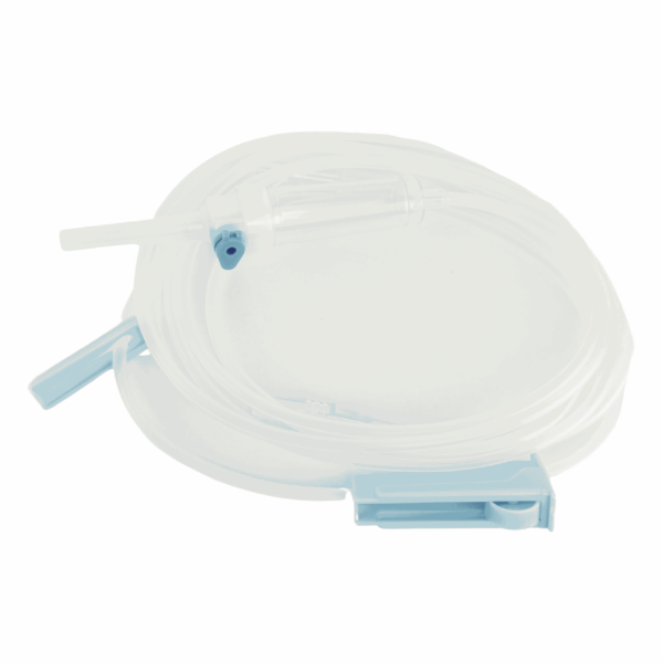 Veterinary IV Administration Set, 91 in., 20 Drop, 15 Micron Filter, DEHP-Free, SY0003