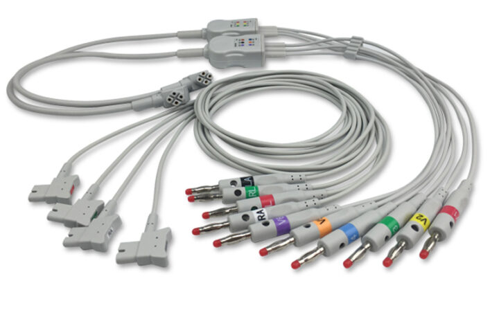 Philips 989803151631 compatible 10-Lead ECG Leadwire Set, EKL-PWB10-B-A
