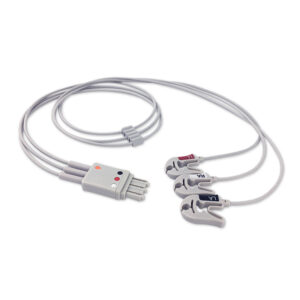 Philips M1671A compatible 3-Lead ECG Leadwire, EL-PH3-90G-A