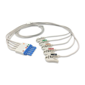 Philips M1968A compatible 5-Lead ECG Leadwire, EL-PH5-90G-A
