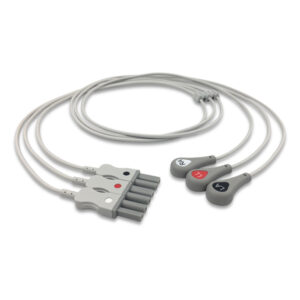 Spacelabs 700-0007-00 compatible 3-Lead ECG Leadwire Set, EL-SLS3-90S-A