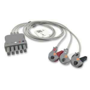 Siemens MP03412 compatible 3/5-Lead ECG Leadwire, EL-SMB3-90G-A
