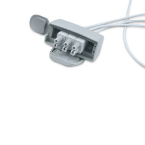 Philips M2590A compatible 3-Lead Telemetry ECG Leadwire, EL-TAA3-90S-A