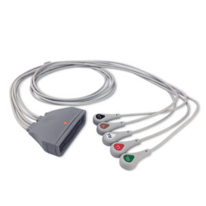 Philips 989803171821 compatible 5-Lead Telemetry ECG Leadwire, EL-TMX5-90S-A