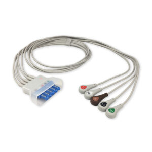 Philips 989803152071 compatible 5-Lead Telemetry ECG Leadwire, EL-TPH5-90S-A