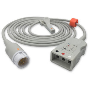 Philips M1500A compatible 3-Lead ECG Trunk Cable, ET-3005R-AA-A