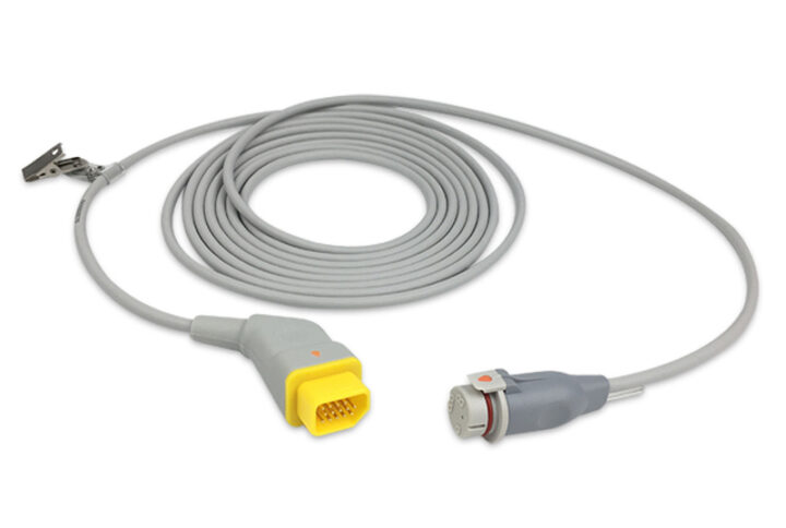 Nihon Kohden JP-900P compatible IBP Adapter Cable, IBP-NKB-BD40