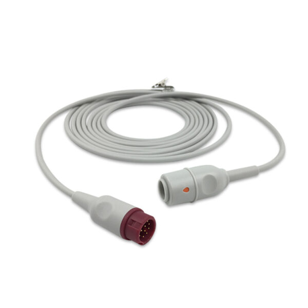 Philips 896083021 Compatible IBP Adapter Cable, for Edwards Transducers, 13.1 ft (4.0 m)