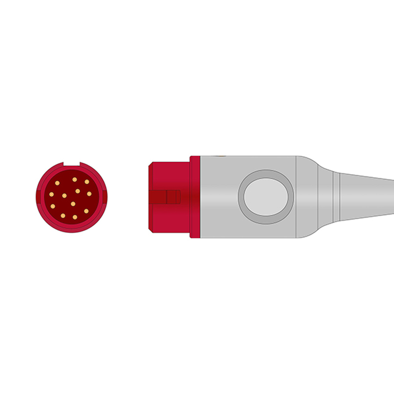 Philips 896083021 Compatible IBP Adapter Cable Connector Drawing IBP-PH-EW40 Philips 896083021 Compatible IBP Adapter Cable Connector Drawing IBP-PH-EW40