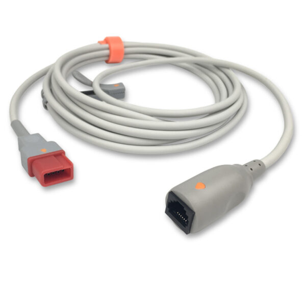 Spacelabs 700-0295-01 Compatible IBP Adapter Cable, for Abbott/Medex Transducers, 13.1 ft (4.0 m)