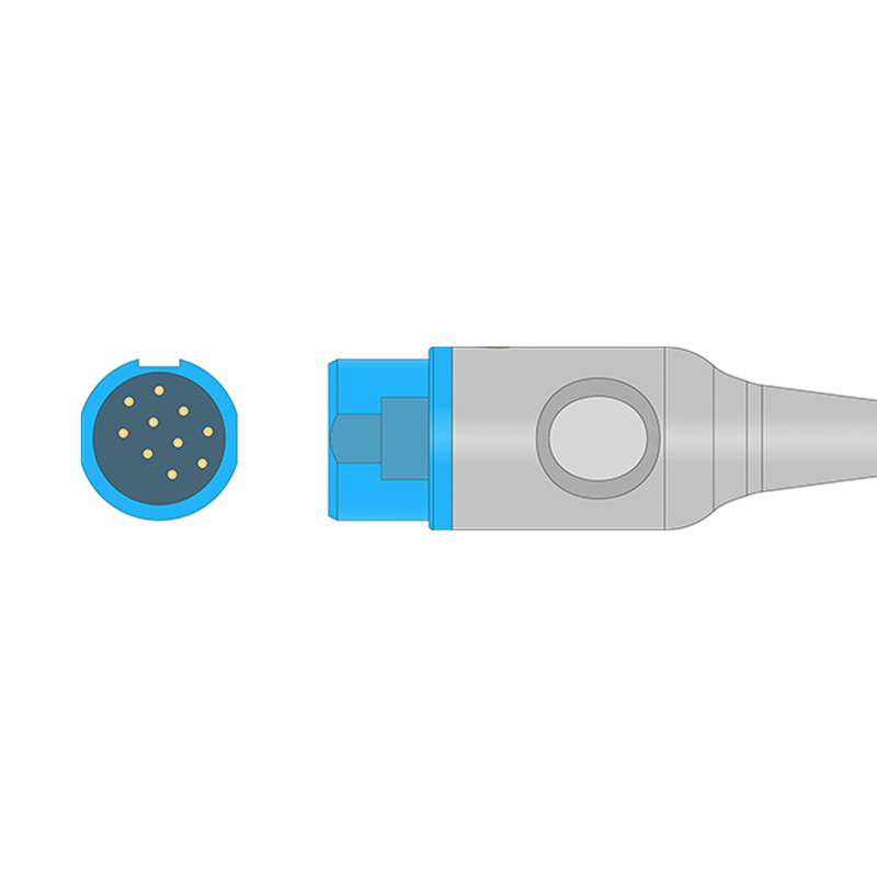 Nihon Kohden JC-024P Compatible SpO2 Adapter Cable Connector Drawing SA-044-30 Nihon Kohden JC-024P Compatible SpO2 Adapter Cable Connector Drawing SA-044-30