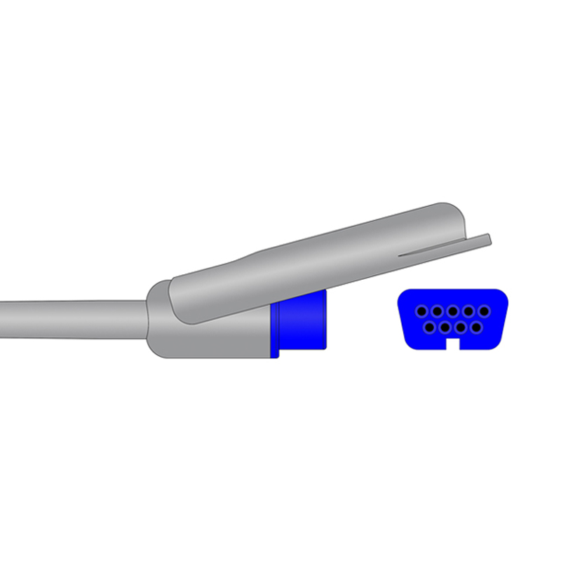 Nihon Kohden JL-900P Compatible SpO2 Adapter Cable Connector Drawing SA-045-30 Nihon Kohden JL-900P Compatible SpO2 Adapter Cable Connector Drawing SA-045-30