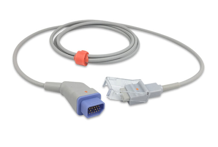 Nihon Kohden JL-630P compatible SpO2 Adapter Cable, SA-045RB-24