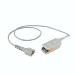 Nellcor DS100A non-OxiMax compatible adult finger clip SpO2 sensor, SS-001-AF10