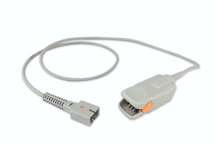 Nellcor DS100A non-OxiMax compatible adult finger clip SpO2 sensor, SS-001-AF10