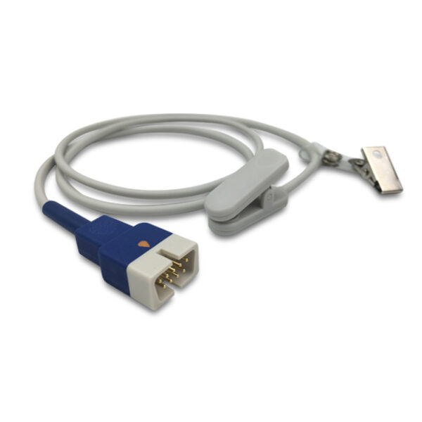 Nellcor D-YSE Compatible Adult Ear Clip SpO2 Sensor, OxiMax, 3.3 ft (1.0 m)