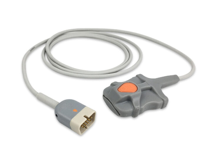 Nihon Kohden TL-651T3 / TL-631T3 compatible Adult Soft Tip SpO2 Sensor, SS-043-AS16