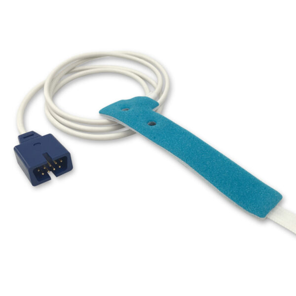 Nellcor SC-PR Compatible Pediatric/Infant Disposable SpO2 Sensor, Non-Adhesive Foam, OxiMax, Box of 24, 3.0 ft (0.9 m)