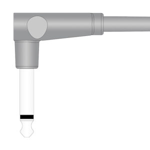 Connector drawing of the YSI 401 compatible Adult General (Oral/Rectal) Temperature Probe, TS-Y400-AG30