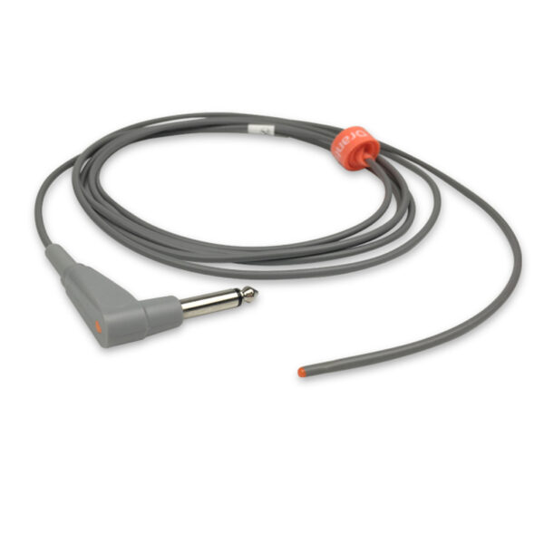 YSI 402 Compatible Pediatric General (Oral/Rectal) Temperature Probe, 400 Series, 0.13 in (3.2 mm) Tip, 9.8 ft (3.0 m)