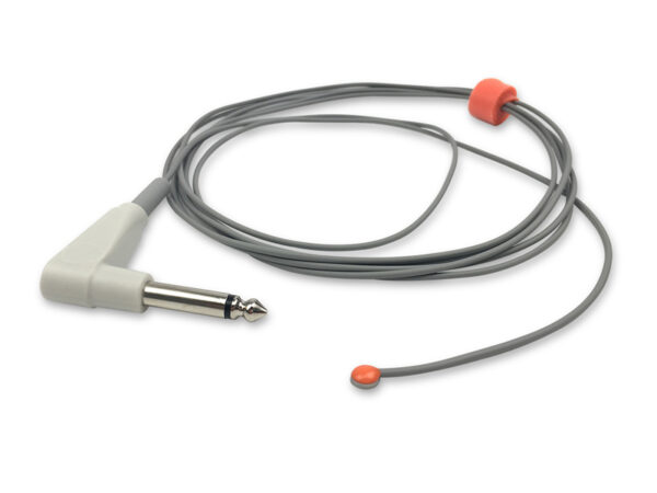 YSI 427 Compatible Pediatric/Neonate Skin Surface Temperature Probe, 400 Series, 0.24 in (6.0 mm) Probe Disc, 9.8 ft (3.0 m)