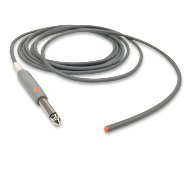 YSI 401 Compatible Adult General (Oral/Rectal) Temperature Probe, 400 Series, 0.16 in (4.0 mm) Tip, Straight Connector, 9.8 ft (3.0 m)